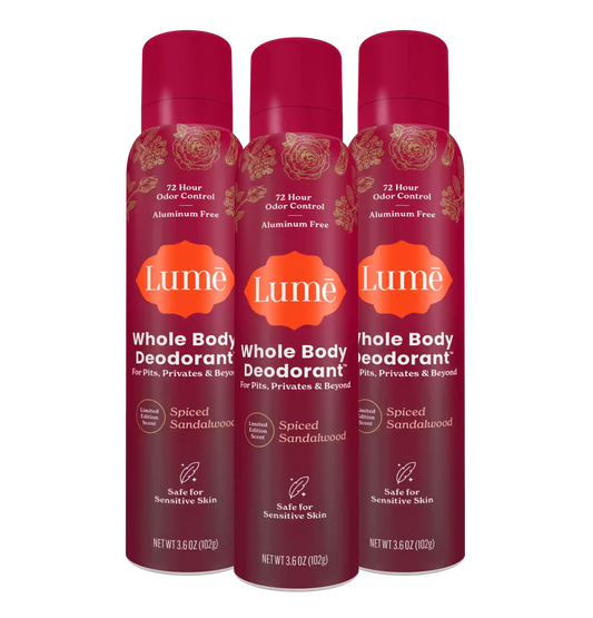 Spiced Sandalwood | Spray Deodorant 3-Pack