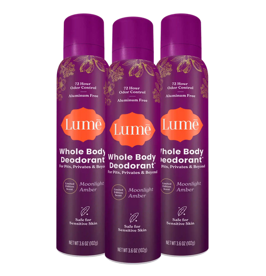 Moonlight Amber | Spray Deodorant 3-Pack