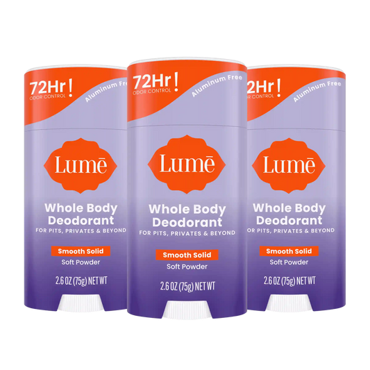 Soft Powder | Solid Stick Deodorant 3-Pack