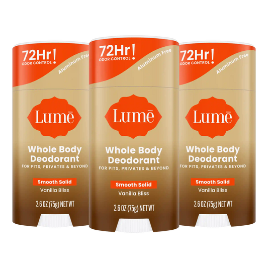 Vanilla Bliss | Solid Stick Deodorant 3-Pack