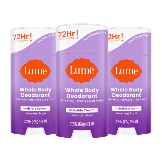 Lavender Sage | Cream Stick Deodorant 3-Pack