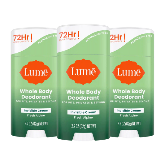Fresh Alpine | Cream Stick Deodorant 3-Pack