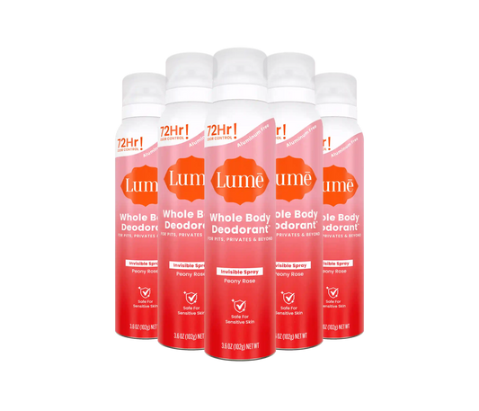 Peony Rose | Spray Deodorant 5-Pack