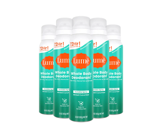 Minted Cucumber | Spray Deodorant 5-Pack