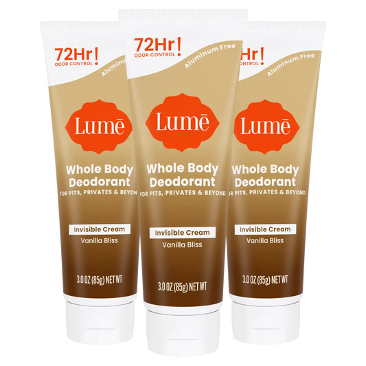Vanilla Bliss | Cream Tube Deodorant 3-Pack