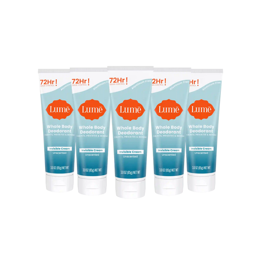 Unscented | Cream Tube Deodorant 5-Pack