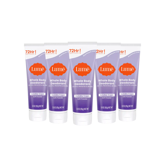 Soft Powder | Cream Tube Deodorant 5-Pack