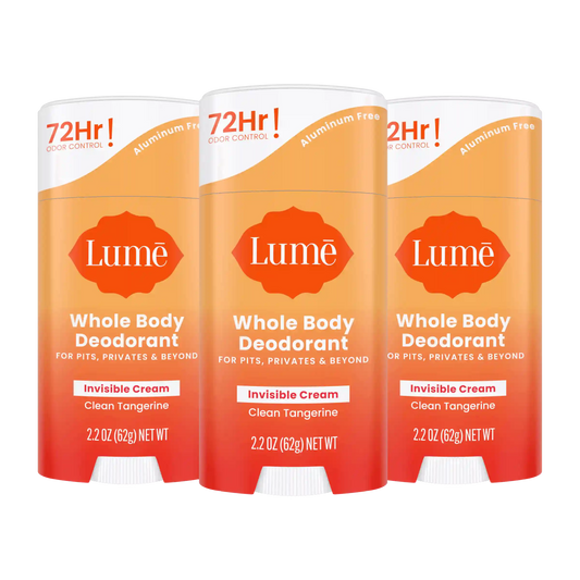 Clean Tangerine | Cream Stick Deodorant 3-Pack