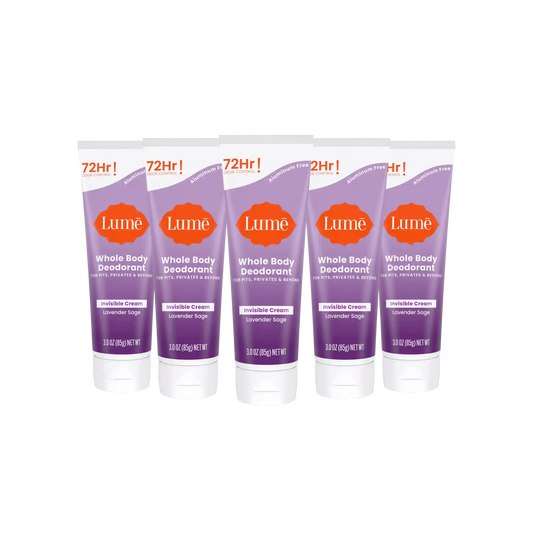 Lavender Sage | Cream Tube Deodorant 5-Pack