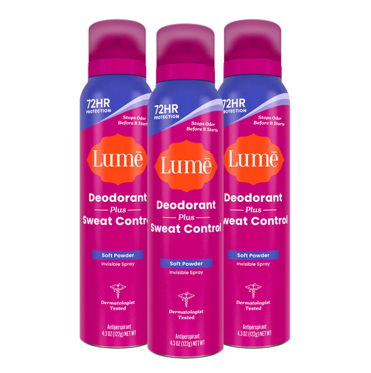 Soft Powder | Sweat Control Spray Deodorant 3-Pack