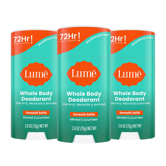 Minted Cucumber | Solid Stick Deodorant 3-Pack