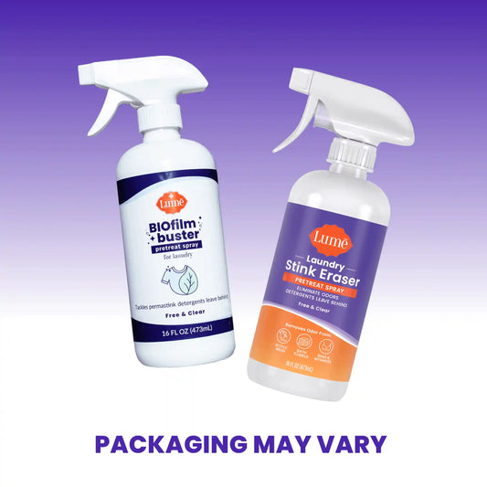 Laundry Stink Eraser | Pretreat Spray + Scrub Brush