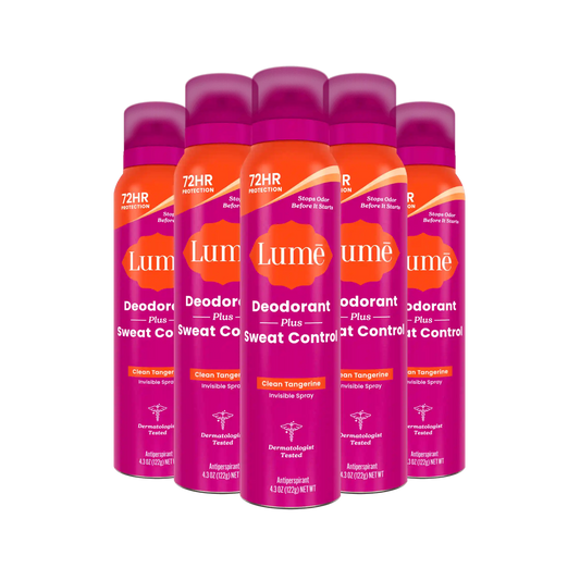 Clean Tangerine | Sweat Control Spray Deodorant 5-Pack