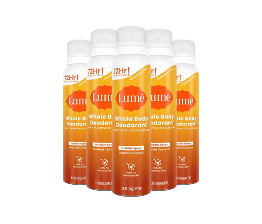 Toasted Coconut | Spray Deodorant 5-Pack