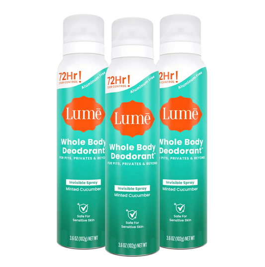 Minted Cucumber | Spray Deodorant 3-Pack