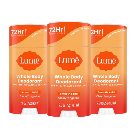 Clean Tangerine | Solid Stick Deodorant 3-Pack