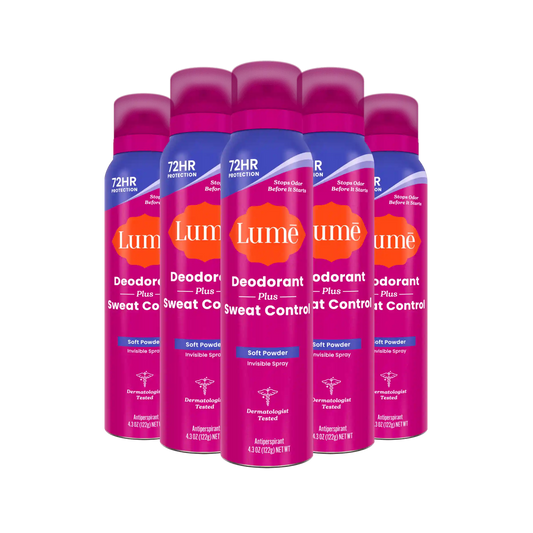 Soft Powder | Sweat Control Spray Deodorant 5-Pack
