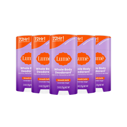 Lavender Sage | Solid Stick Deodorant 5-Pack