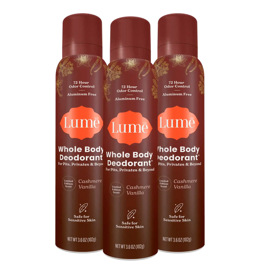 Cashmere Vanilla | Spray Deodorant 3-Pack