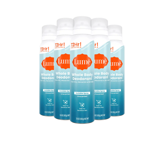 Unscented | Spray Deodorant 5-Pack