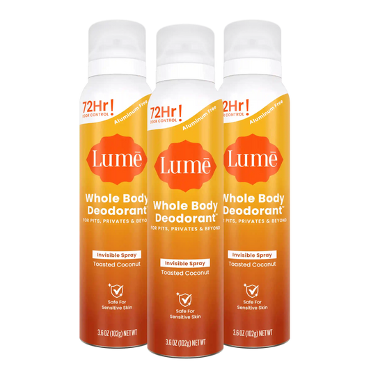 Toasted Coconut | Spray Deodorant 3-Pack