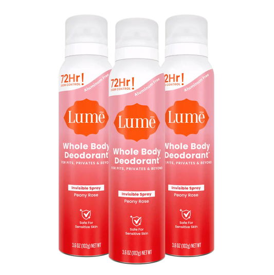 Peony Rose | Spray Deodorant 3-Pack