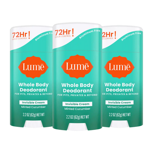 Minted Cucumber | Cream Stick Deodorant 3-Pack